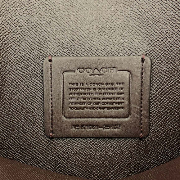 Coach Mustard Yellow Leather Charlie Carryall Bag - Picture 10 of 13